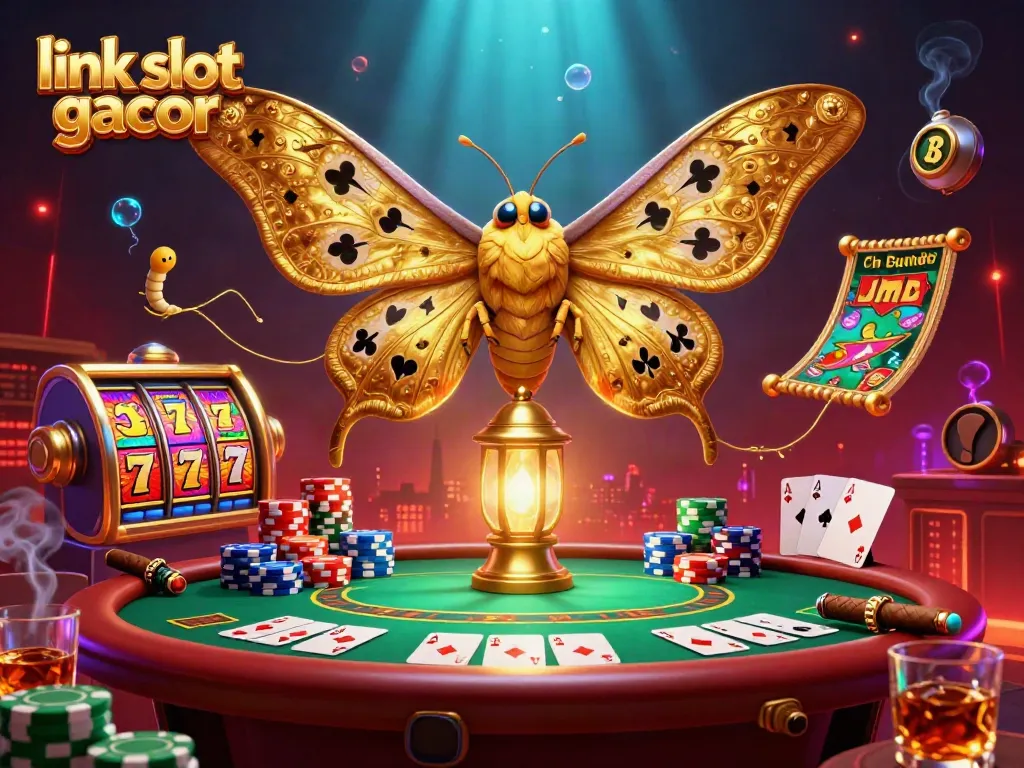 Spin the reels with link slot gacor in an engaging 3D casino scene filled with vibrant details and dynamic gameplay.