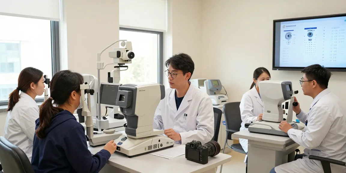Comprehensive eye examination at SNU Eye Clinic for personalized vision care