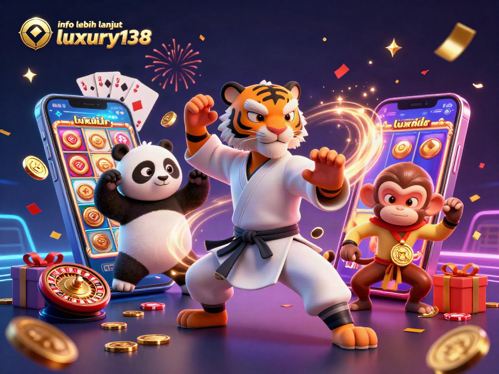 Menangkan permainan slot dengan info lebih lanjut luxury138 dan lihat karakter kartun 3D yang seru.