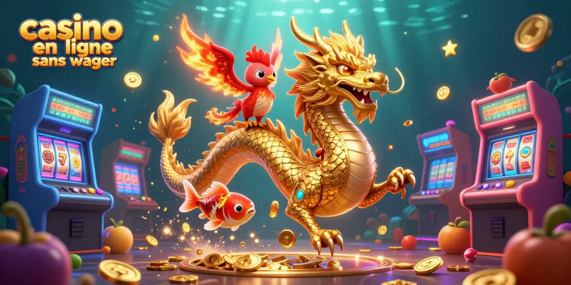 Découvrez le casino en ligne sans wager avec ce dragon et un phoenix, plongez dans l'univers du jeu.