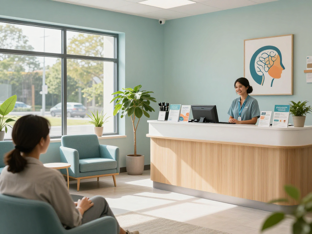 private psychiatric assessment at a compassionate healthcare center providing patient care and wellness.