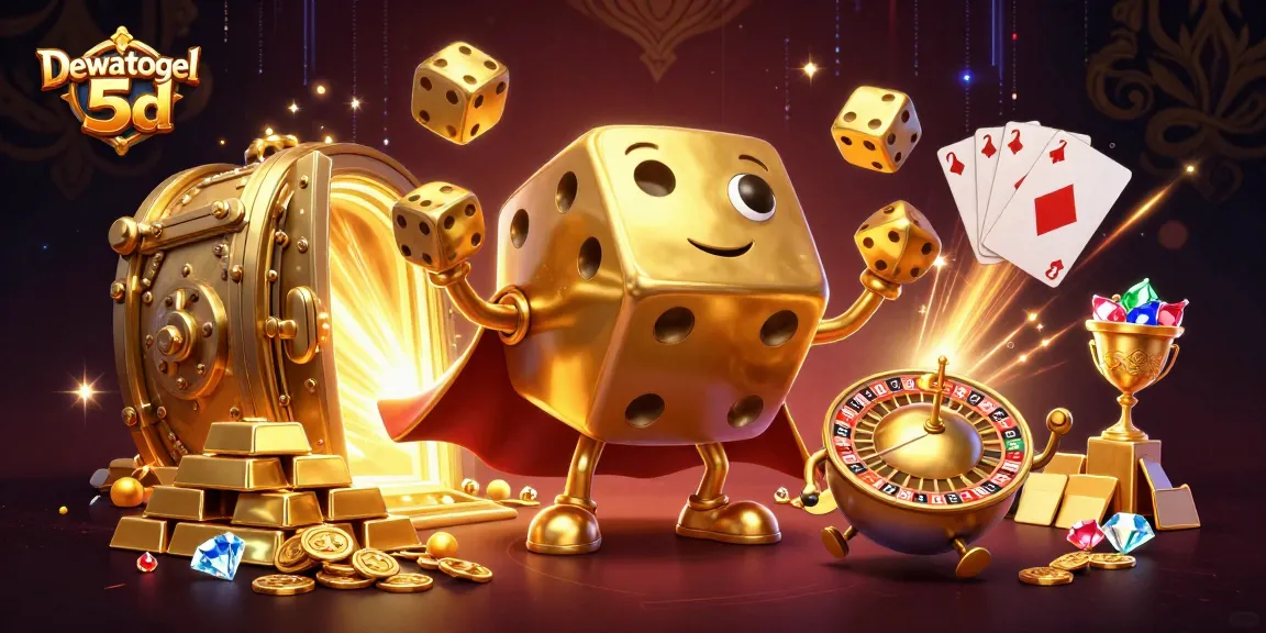 Win big with Dewatogel 5d's thrilling illustration of jackpot excitement and real-time gaming!