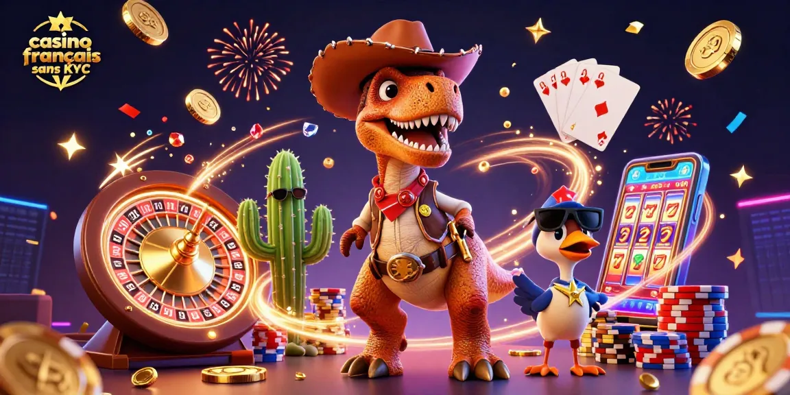 Jouez au casino français sans KYC avec des gains rapides et anonymes sur des machines à sous excitantes.