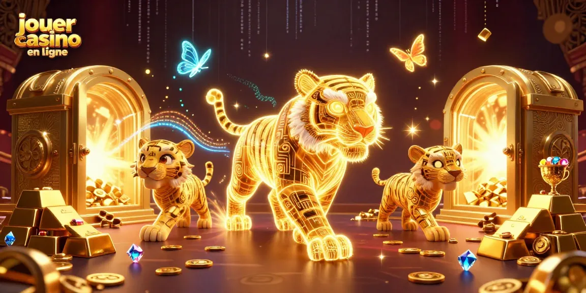 Jouer au casino en ligne dans un monde virtuel plein de trésors et de surprises scintillantes.