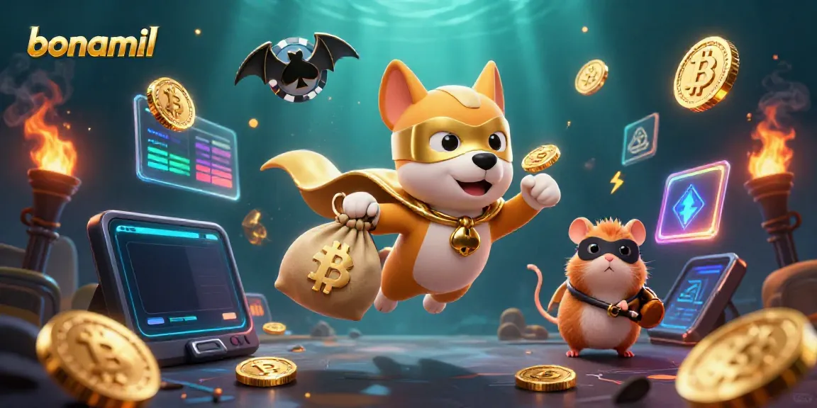 Menggali kekayaan dengan bonamil dalam permainan slot yang penuh warna dan simbol kaya.