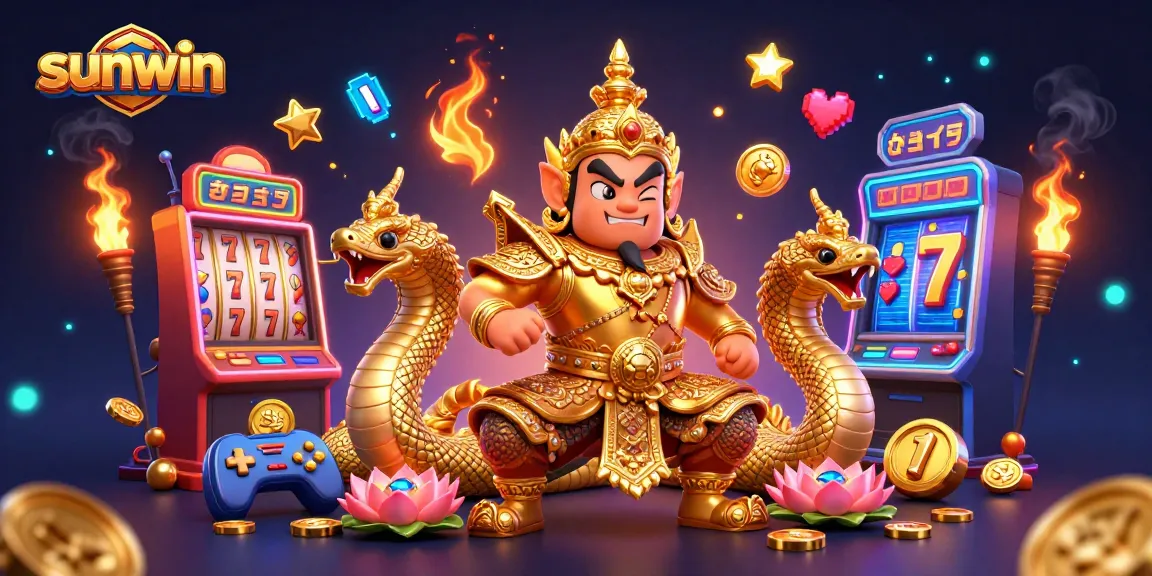 Experience the thrill of sunwin with vibrant slots and engaging casino visuals.