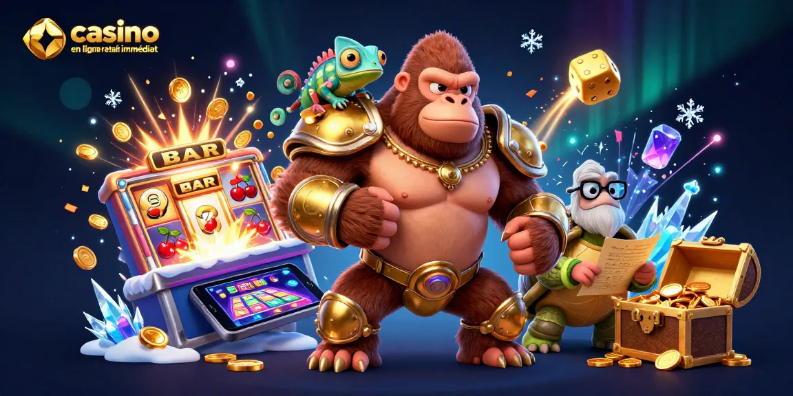 Jouez sur un casino en ligne retrait immédiat avec une ambiance vibrante et des personnages captivants.