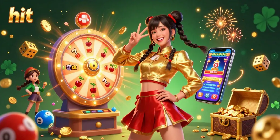 Engage with the exciting world of hit gaming, featuring vibrant characters and thrilling casino elements.