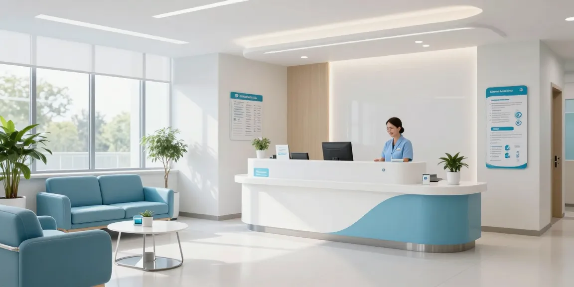 ACA specialist referrals in a modern healthcare setting with medical services and patient care.