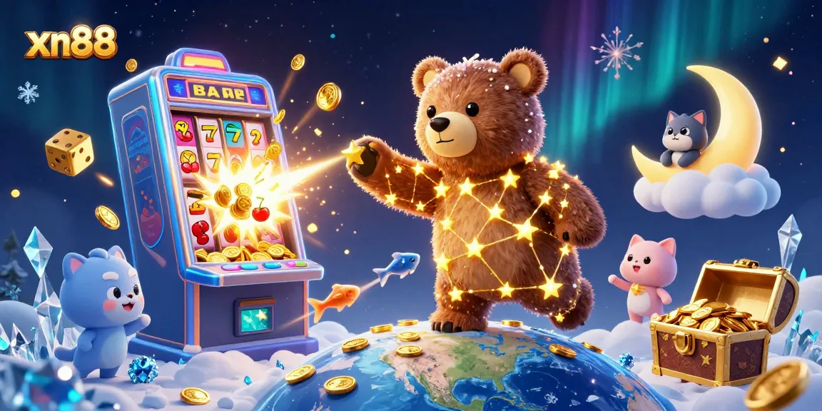 Win big at xn88 with thrilling slots and games in an enchanting casino scene.