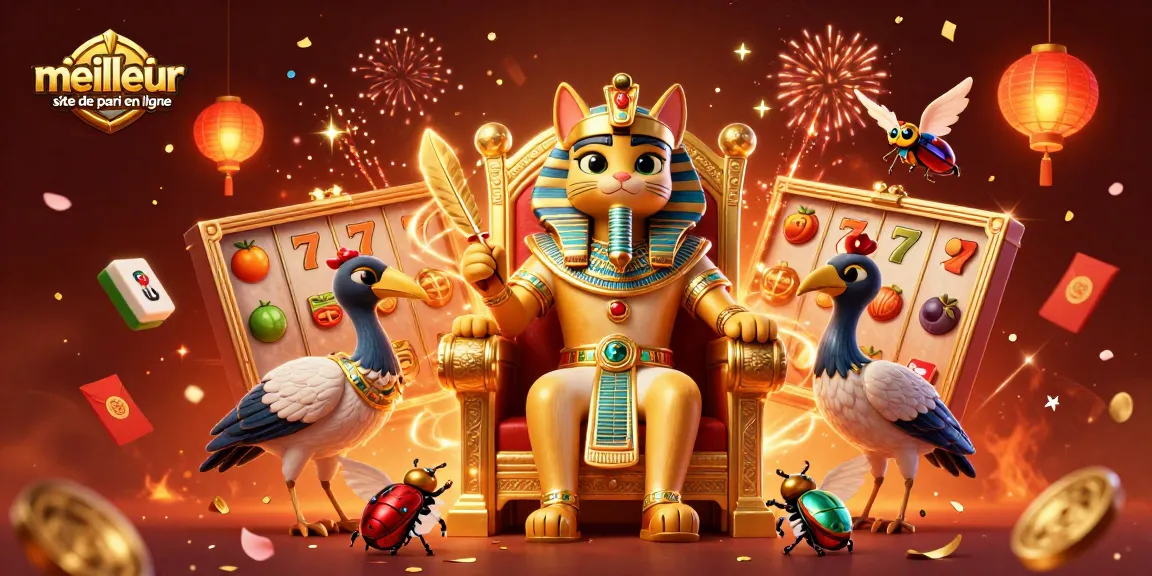 Le meilleur site de pari en ligne offre une aventure unique avec un pharaon égyptien et des éléments de jeu captivants.