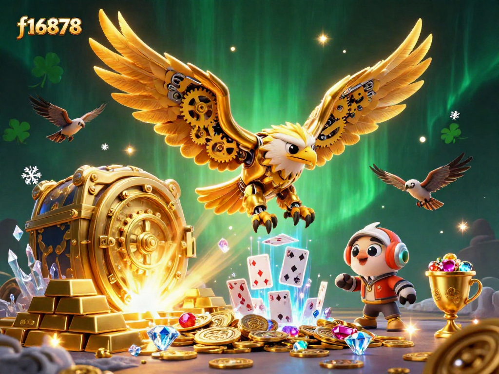 Experience the thrill of f16878 casino gaming with exciting 3D visuals and vibrant elements.