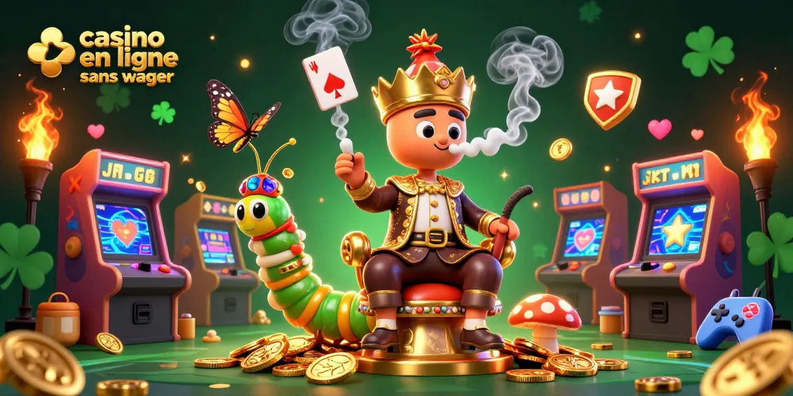 Jouer sur un casino en ligne sans wager avec un maître chicha astucieux et des symboles de poker envoûtants.